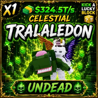 Tralaledon | Undead | Kick A Lucky Block ONLINE NOW