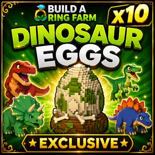 Build A Ring Farm Dinosaur Eggs