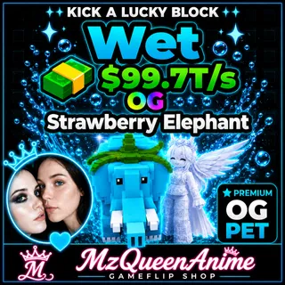 Kick A Lucky Block Strawberry Elephant ONLINE NOW