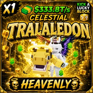 Tralaledon | Heavenly | Kick A Lucky Block ONLINE NOW
