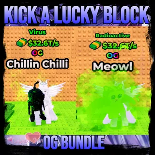 KICK A LUCKY BLOCK | OG Bundle | FAST & SAFE DELIVERY