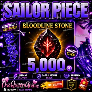 Sailor Piece 5,000 Bloodline Stone ⚡ FAST DELIVERY 💎 CHEAP & SAFE