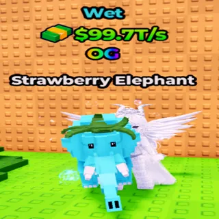 Kick A Lucky Block - Wet Strawberry Elephant ONLINE NOW