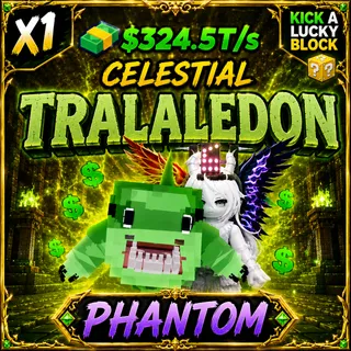 Tralaledon | Phantom | Kick A Lucky Block ONLINE NOW