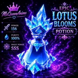 Wizard Alchemy Lotus Blooms Potion SSS