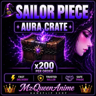 Sailor Piece Aura Crate x200