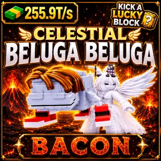 BELUGA BELUGA | BACON | Kick A Lucky Block ONLINE NOW
