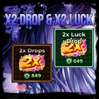 X2 DROP and 2x LUCK DROP SAILOR PIECE – Instant Delivery (Fast & Cheap)