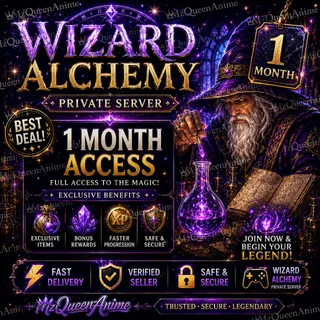 Wizard Alchemy Private Server 1 Month Access