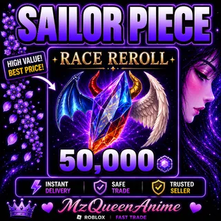 Sailor Piece 50,000 Race Reroll