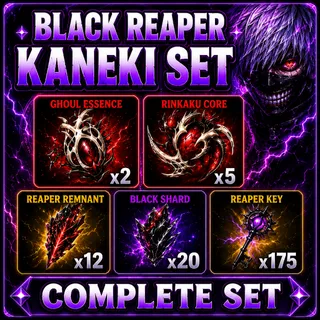 Black Reaper Kaneki Set + F Move Sailor Piece