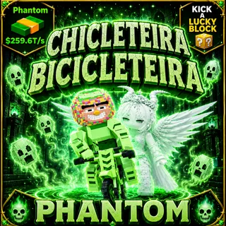 Chicleteira Bicicleteira | Phantom | Kick A Lucky Block ONLINE NOW