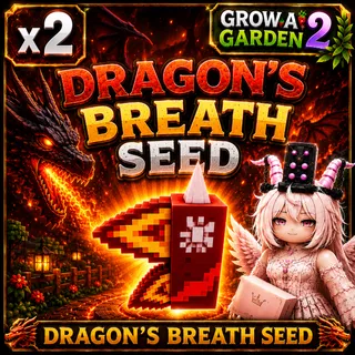 Dragon's Breath Seed x2 | Grow A Garden 2