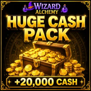 20,000 Cash Pack | Wizard Alchemy