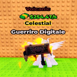 Kick A Lucky Block - Volcanic Guerriro Digitale Celestial ONLINE NOW