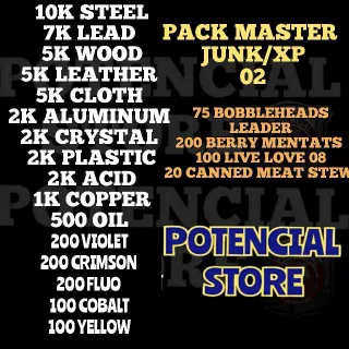 Pack Master Junk/XP 02