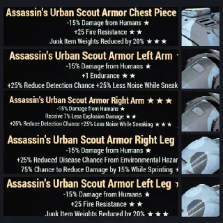 Assassin's USA Set 5/5🤖