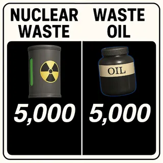 Nuclear Waste and Oil