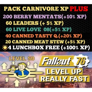 Pack XP Carnivore Plus 