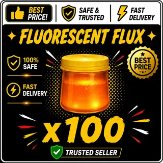 Fluorescent flux 