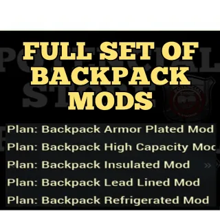 All 5 Mods Backpack