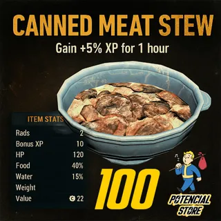 Canned Meat Stew 