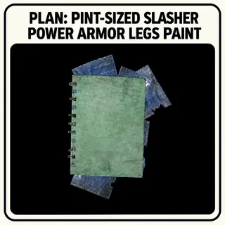 Pint Sized Power Armor Legs Paint