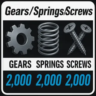 Gears/Springs/Screws