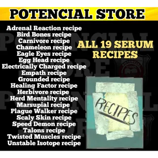 Serum Recipes