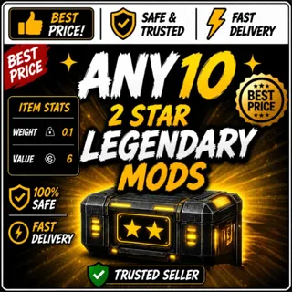Any 10 Two-Star Legendary Mods