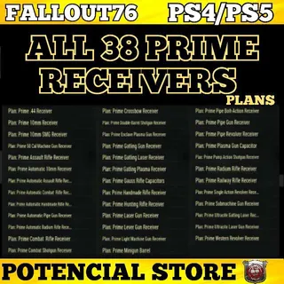 All 38 Prime Receivers