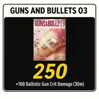 Guns Bullets 3