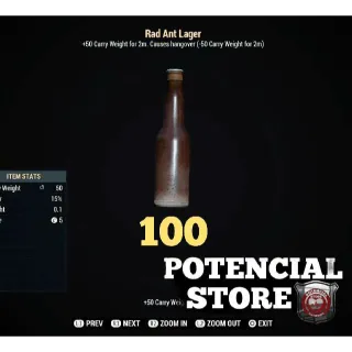 100 Rad Ant Lager