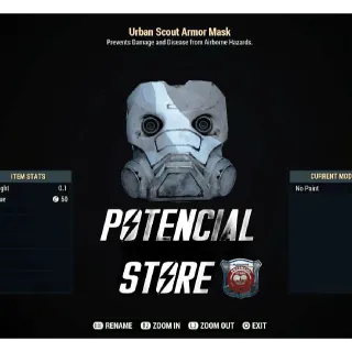 Urban Scout Armor Mask