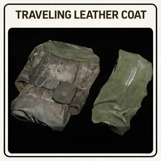 Traveling Leather Coat