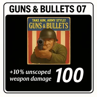Guns Bullets 07