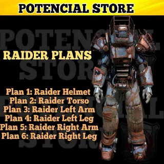 Raider Power Armor Plans