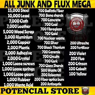 All Junk And Flux MEGA