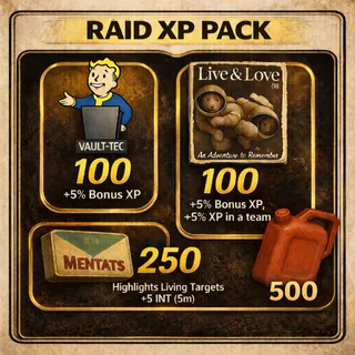 Raid XP Pack