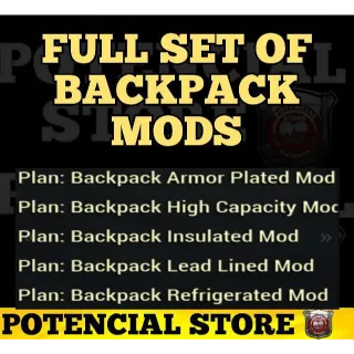 All 5 Mods Backpack