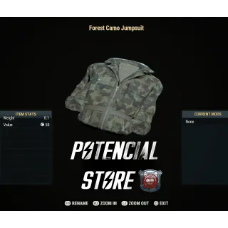 Forest Camo Jumpsuit 