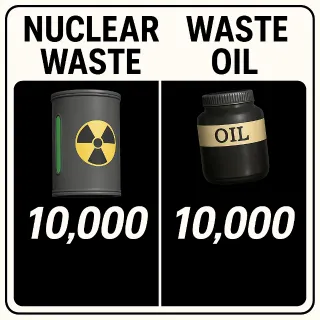 Nuclear Waste and Oil