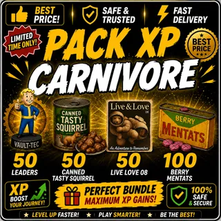 Pack XP Carnivore 