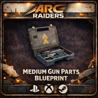 Medium Gun Parts Blueprint