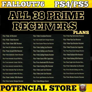 ⏰️All 38 Prime Receivers