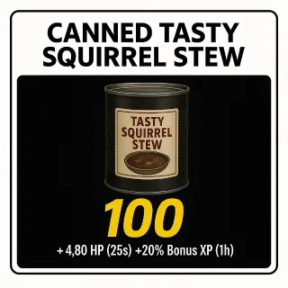 Canned Tasty Squirrel Stew 