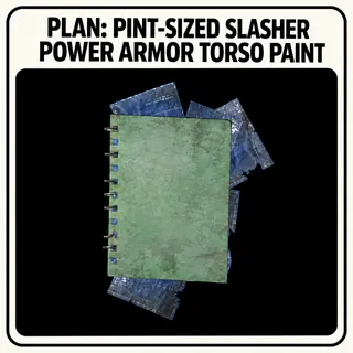 Pint Sized Slasher Power Armor Torso Paint