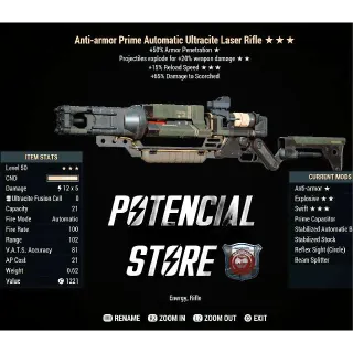 AAE15r Laser Rifle/Ammo