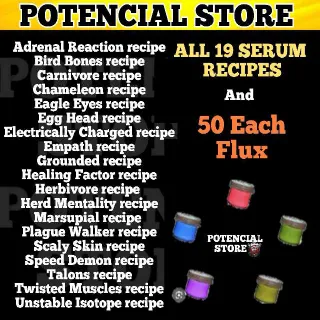 Serum Recipe And Flux