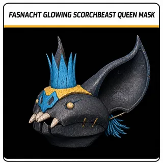 glowing scorchbeast queen mask
